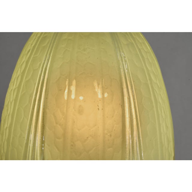 French Art Deco Lamp by Hettier Et Vincent & Muller Freres - 1920s France For Sale - Image 9 of 14
