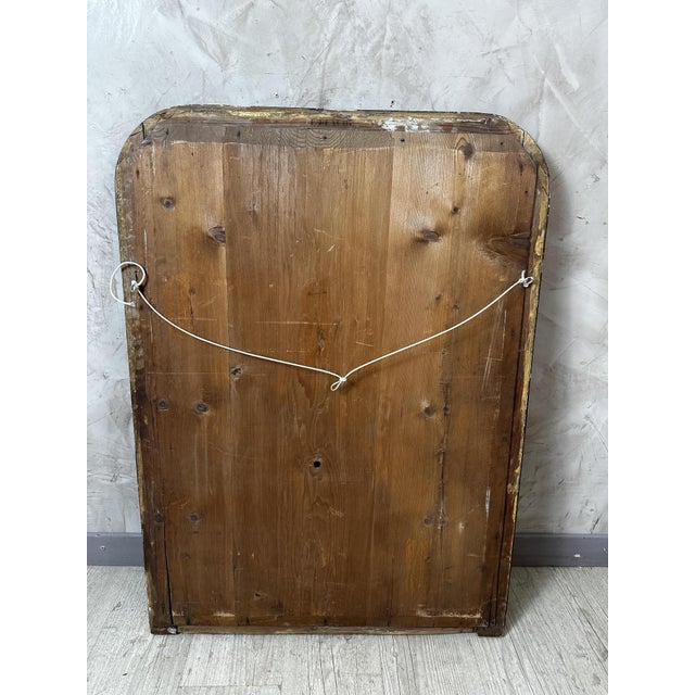 Antique Mirror in Wood, 1800s For Sale - Image 10 of 11