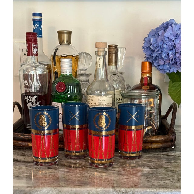 America will celebrate its 250th birthday on July 4, 2026. Why not be the early bird to add these to your barware...