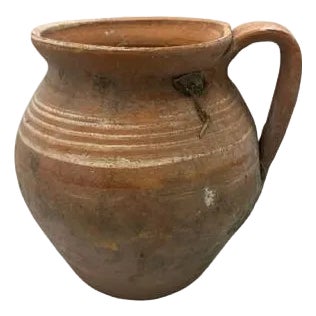 Antique Hungarian Folk Art Pottery For Sale