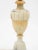 Alabaster Early 20th Century Alabaster Lamp For Sale - Image 8 of 9
