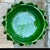2020s Italian Majolica Artichoke Pedestal Bowl, Emerald Green For Sale - Image 5 of 8