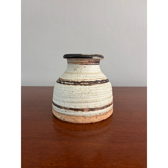 Vintage Bitossi for Rosenthal Textured Ceramic Vase, Italy, 1960s For Sale In Miami - Image 6 of 6