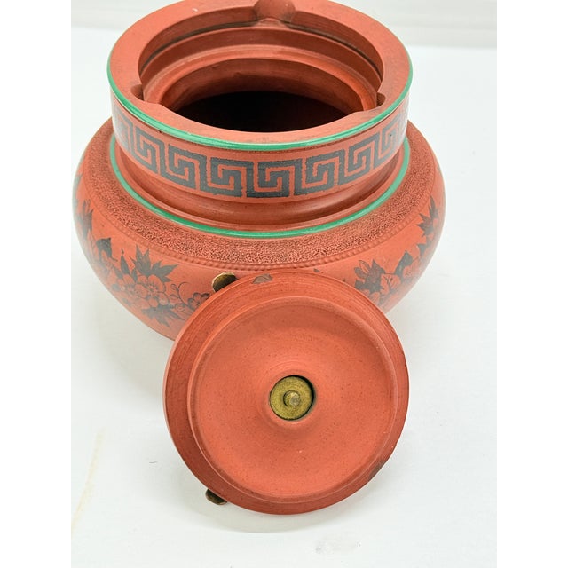 John Middleton English Redware Neoclassical Style Humidor, C. 1900 For Sale - Image 12 of 12