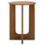 Wood Ashanka End Table in Walnut For Sale - Image 7 of 8