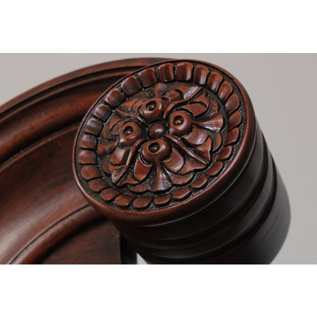 Pair Henkel Harris Chippendale Mahogany Corner Cabinets For Sale - Image 10 of 18
