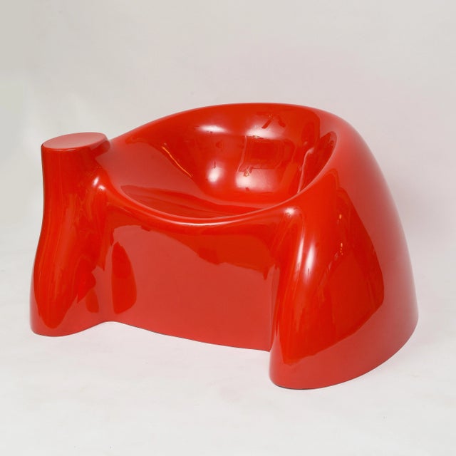 Mid 20th Century Wendell Castle Fiberglass Chair For Sale - Image 9 of 10