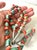 Vintage Native American Turquoise and Coral Beaded Necklace With Sterling Silver Clasp For Sale - Image 4 of 4
