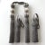 Pair of Ash Gray and Stone Colored Beaded Key Tassels - H 4.75" For Sale - Image 11 of 12