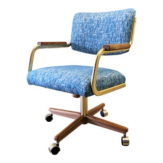 Vintage Chromcraft Desk Chair For Sale