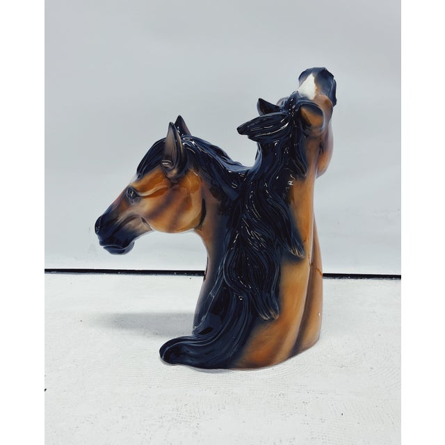Ceramic Horse Sculpture from Ceramiche Boxer For Sale - Image 3 of 8