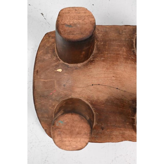 Senufo Stool in Wood For Sale - Image 4 of 8
