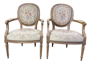 Set of Louis XVI Cabriolet Armchairs