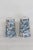 Blue Lefton Porcelain Blue and White Paisley Salt and Pepper Shakers a Pair For Sale - Image 8 of 10
