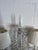 Pair of Vintage Crystal Girandoles/Chandelier Lamps For Sale - Image 4 of 12