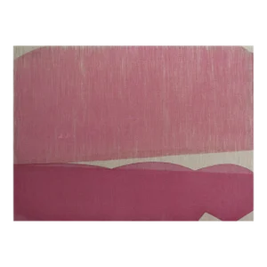 Contemporary Abstract Mixed Media on Paper Painting "Lin-X" by Guillaume Moschini
