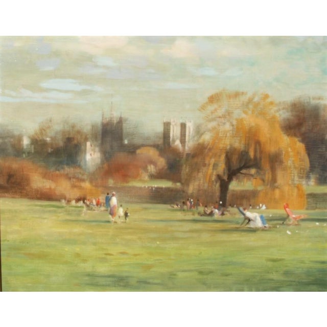 Original Oil On Wooden Panel Late 20th Century Painting Chairish