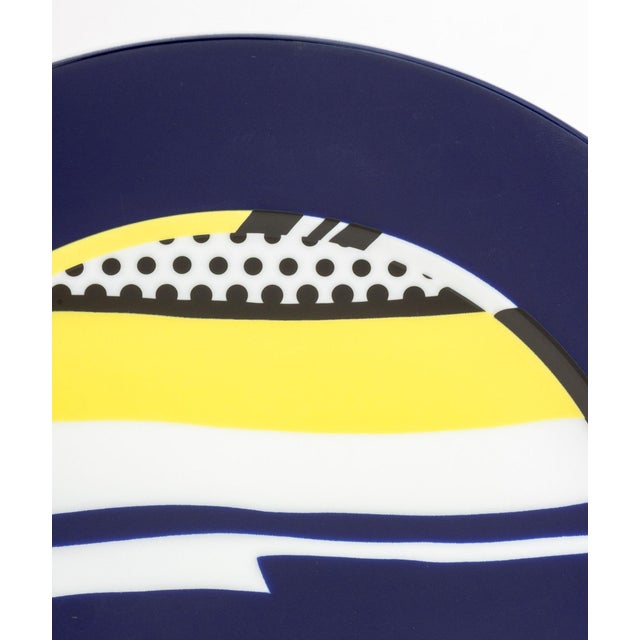 Contemporary Roy Lichtenstein Rosenthal Porcelain Service Plate For Sale - Image 3 of 7
