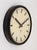 A big loft or industrial wall clock from the 1940s. straight and beautiful design, with a domed clocks face, the housing...