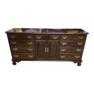 1980s Ethan Allen Cherry Dresser For Sale