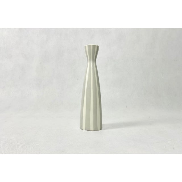Mid-Century Vase from Veb Porzellanwerk Lichte, 1950s, in Very Good conditions. Designed 1950 to 1959 This piece has an...