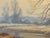 Misty Golden Yellow River Landscape with Winter Trees in the English Countryside Circa 1990 For Sale - Image 13 of 17