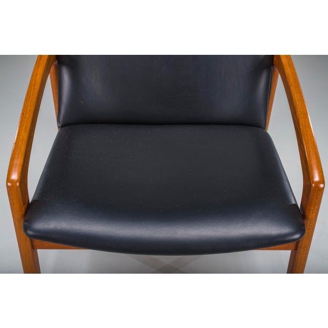 Mid-Century Model 23 Dining Chair by Henning Kjærnulf for Korup Stolefabrik, 1960s For Sale - Image 4 of 12