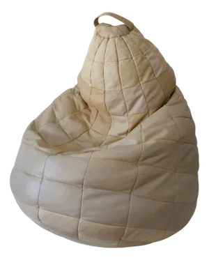 Patchwork Leather Beanbag or Ottoman from de Sede, Switzerland, 1970s