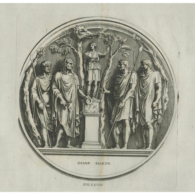 Early 18th Century After Montfaucon, Grand Roman Reliefs, 1721, Engravings, Set of 2 For Sale - Image 5 of 9