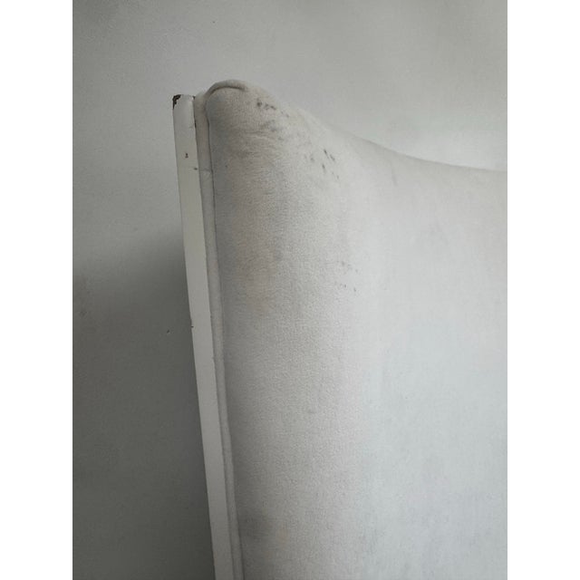 1990s Pair of 1990s Sculptural High Back Lounge Chairs From Boca Raton Oceanfront Penthouse For Sale - Image 5 of 8