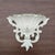 Here is a set of cream and mossy green, fleur de lis Syroco wall pockets, copyright stamped MCMLXII or 1962! Model 4446 ~...