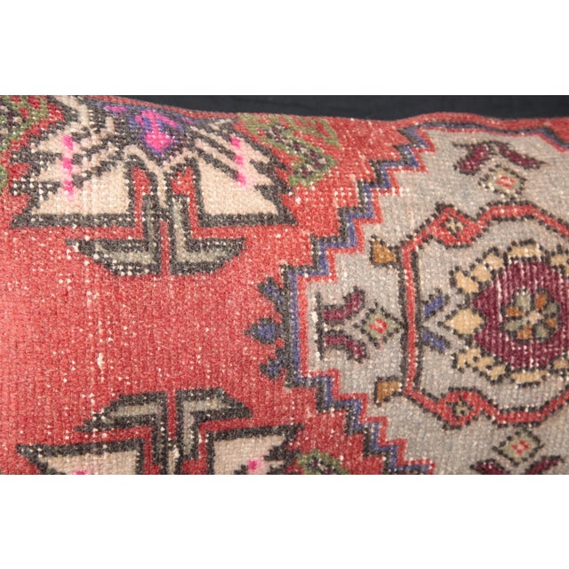 Textile Contemporary Handmade Vintage Tribal Pillow Cover For Sale - Image 7 of 12