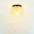 Mid-Century Modern Amber Bubble Glass Ceiling Lights by Helena Tynell for Limburg, Germany, 1960s, Set of 2 For Sale - Image 6 of 9