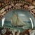 Blue Antique Sailors Valentine With Schooner For Sale - Image 8 of 9