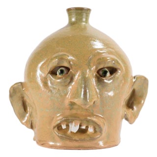 Face Jug Folk Art by Marvin Bailey For Sale