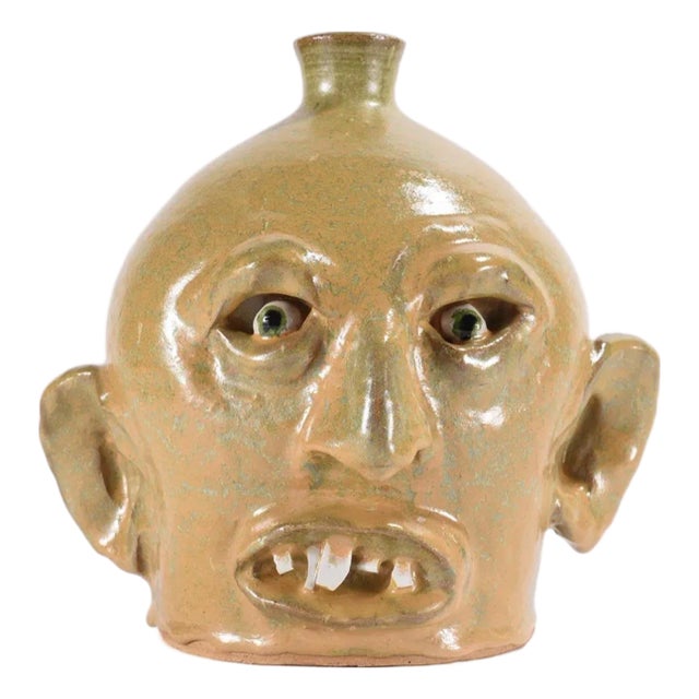 Face Jug Folk Art by Marvin Bailey For Sale