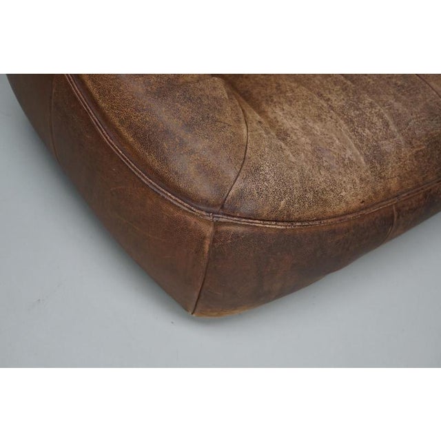 Vintage Dutch Leather Ringo Sofa from Gerard van den Berg, 1970s For Sale - Image 13 of 18