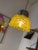 Pendant Lamp Type 1545-02 in Flower Shape and Yellow by Veb Narva For Sale - Image 6 of 11