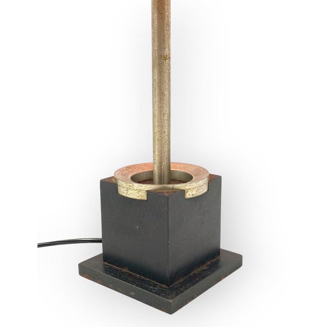 Orange Glass Table / Desk Lamp attributed to Oscar Torlasco for Lumi, 1960s For Sale - Image 18 of 18