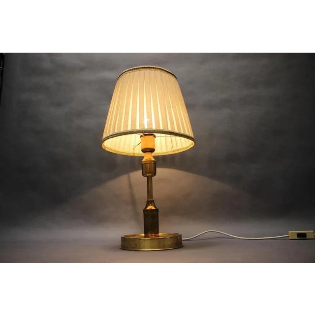 Mid-Century Modern Brass Table Lamp, Germany, 1960s For Sale - Image 10 of 13