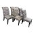 Restoration Hardware Bennett Dining Side Chairs, Set of Six For Sale