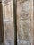 Antique Hand-Carved Wooden Door Panel – Distressed Whitewash Floral Barn Door 96x27 For Sale - Image 4 of 6