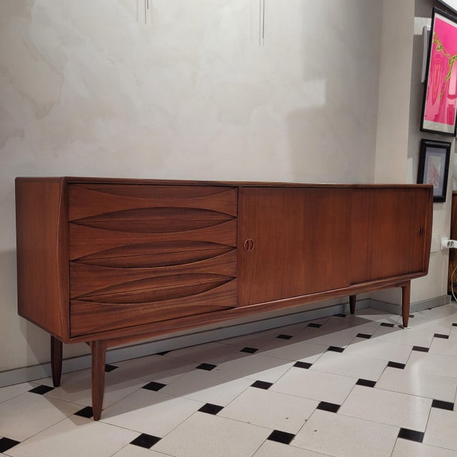 Mid-Century Sideboard by Oswald Vermaecke for V-Form, Belgium, 1960s For Sale - Image 4 of 18