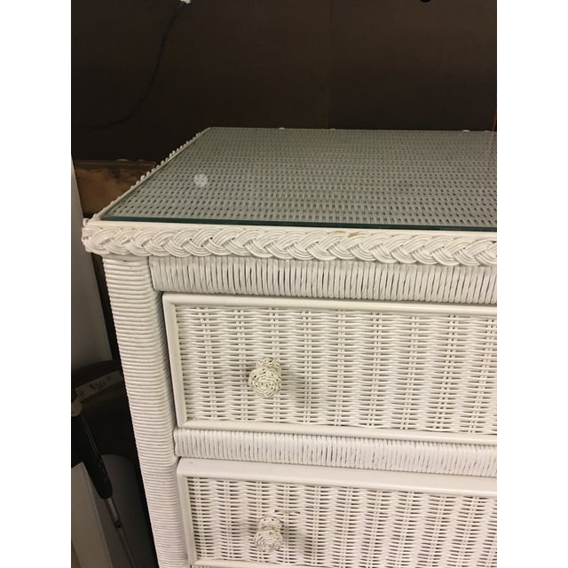 Lexington Henry Link 5 Drawer Wicker Dresser Chairish