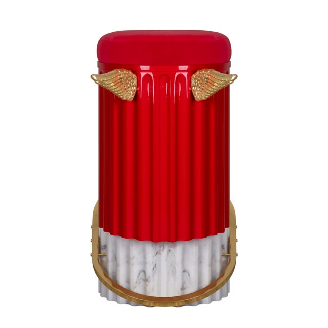 Flahy Bar Stools by Malabar For Sale - Image 11 of 11