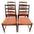 1960s Attributed to Torbjørn Afdal for Vamo Sonderborg Teak Ladder-Back Dining Chairs - Set of 4 For Sale