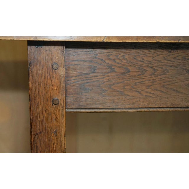 French Burr Fruitwood Refectory Dining Table For Sale - Image 13 of 18