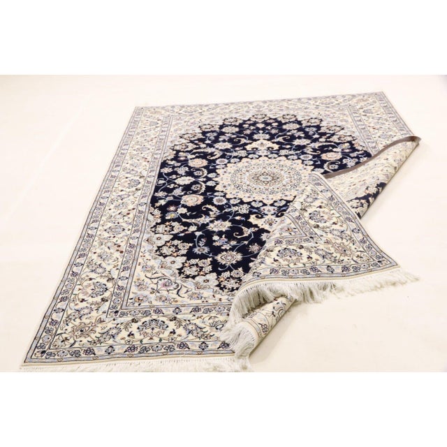 Middle Eastern Rug in Cork Wool and Natural Silk For Sale - Image 10 of 11