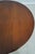 Brown Biggs Queen Anne Solid Mahogany Dropleaf Table For Sale - Image 8 of 12