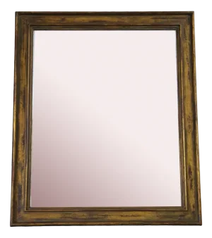 Large Antique Gilt Overmantle Wall Mirror